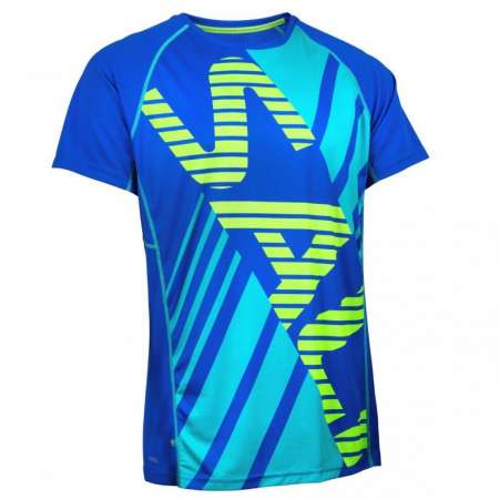  SS Tee Men Blue/Mixed 
