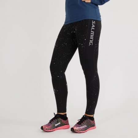  Reflective Tights Women Black/ Silver... 