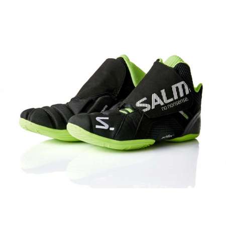  Slide 4 Goalie Shoe Black/Green 
