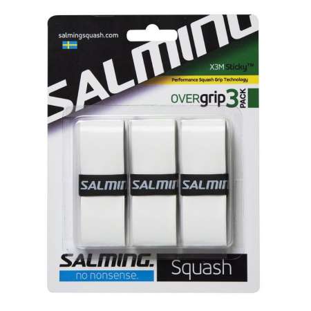  X3M Sticky Overgrip 3-pack White 