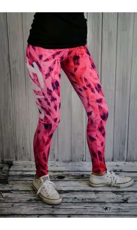 Crossover legíny Pink Harmony